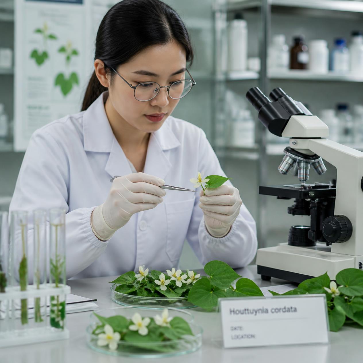 houttuynia lab studies